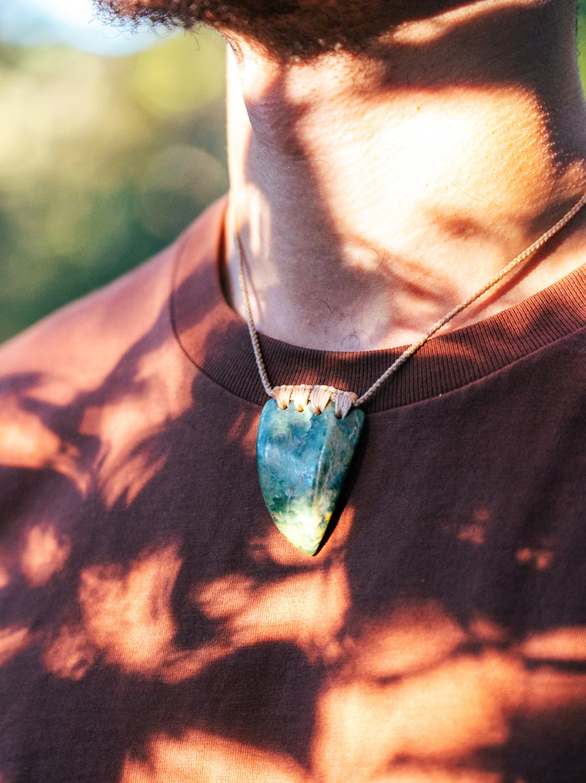 whale tooth pendant