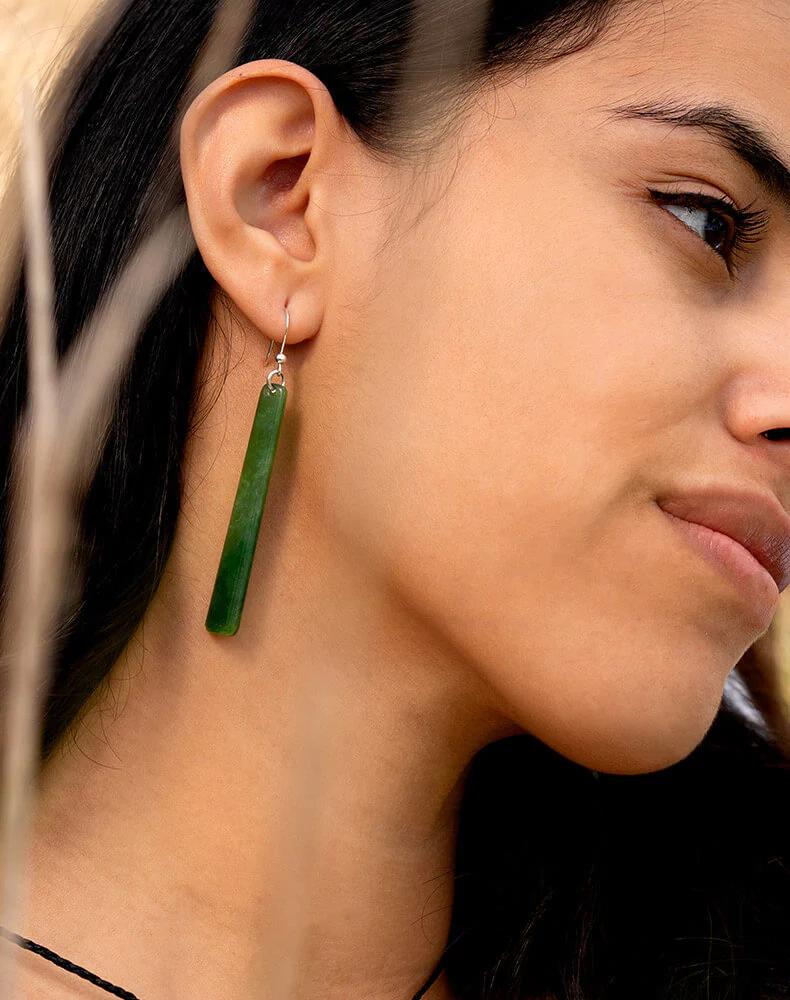 Pounamu Earrings