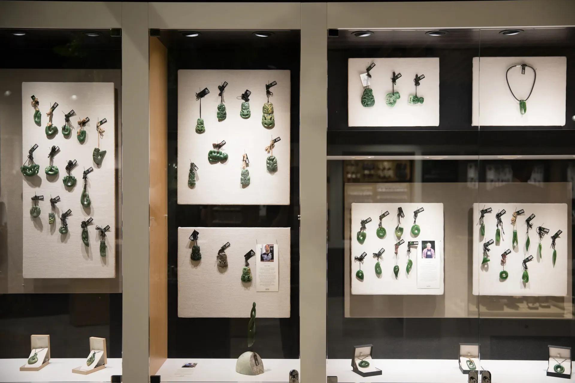 Wall of pounamu