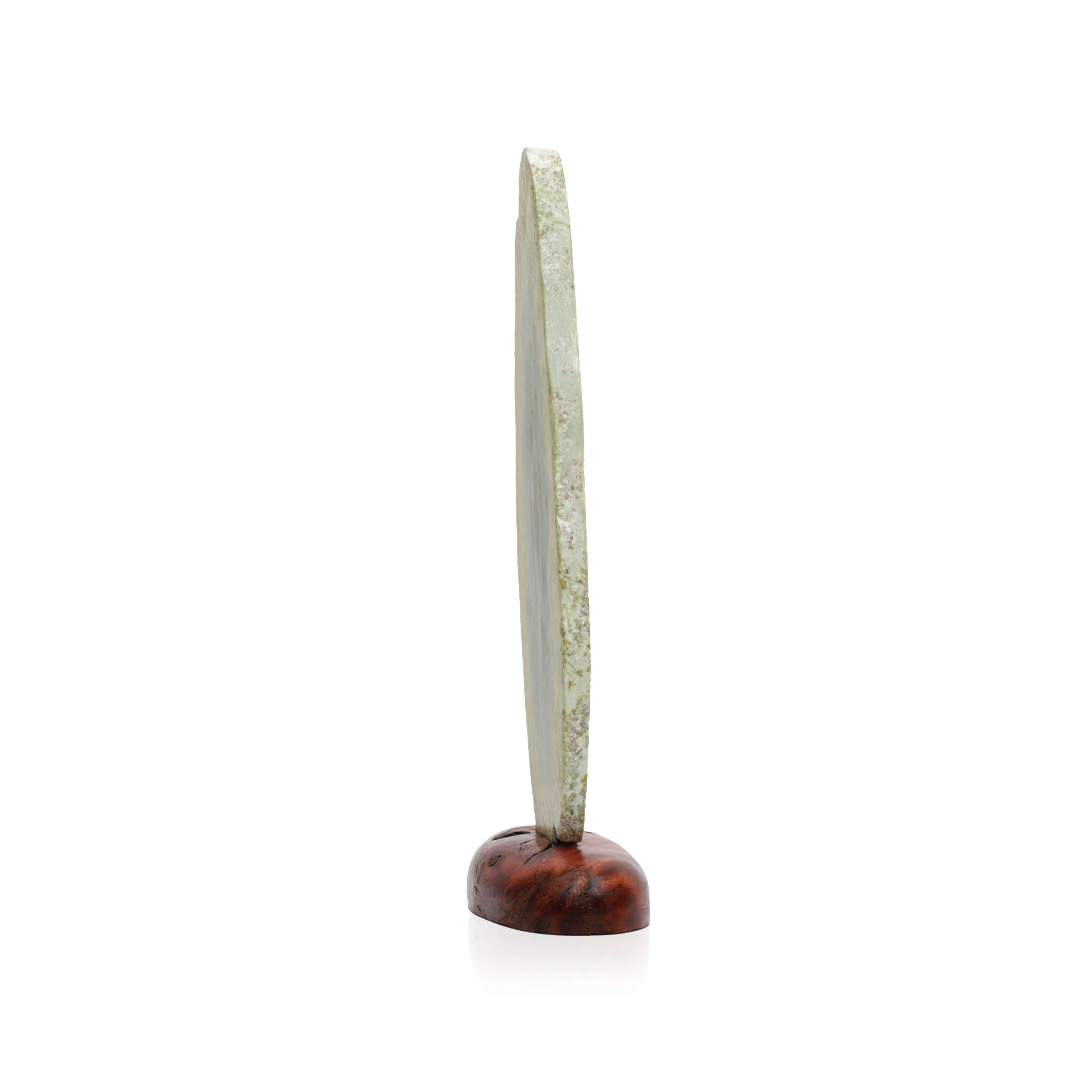 New Zealand Inanga Slice on Tawhairaunui (Red Beech) Base (PCSCSLICE998P-1)