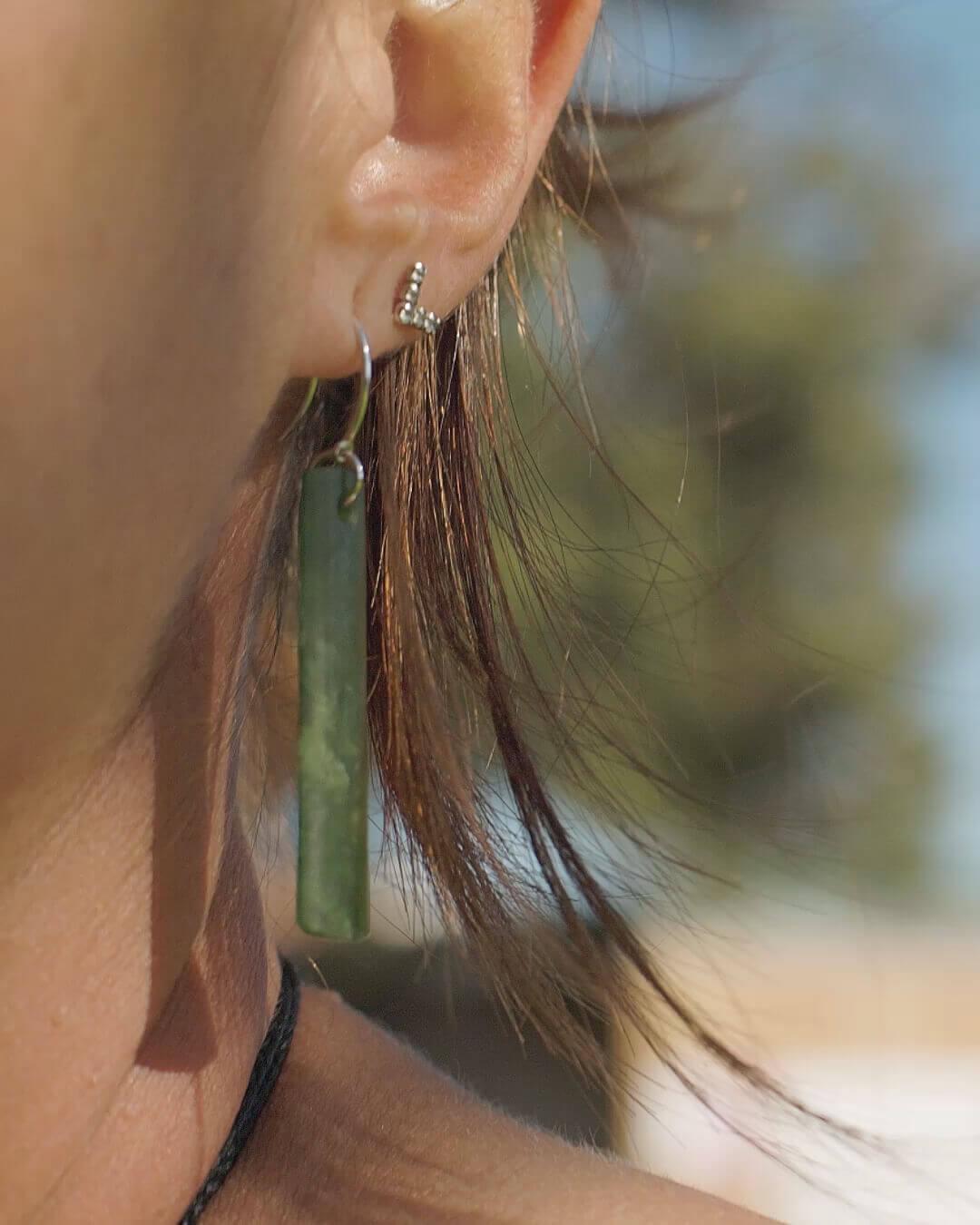 Pounamu Earrings