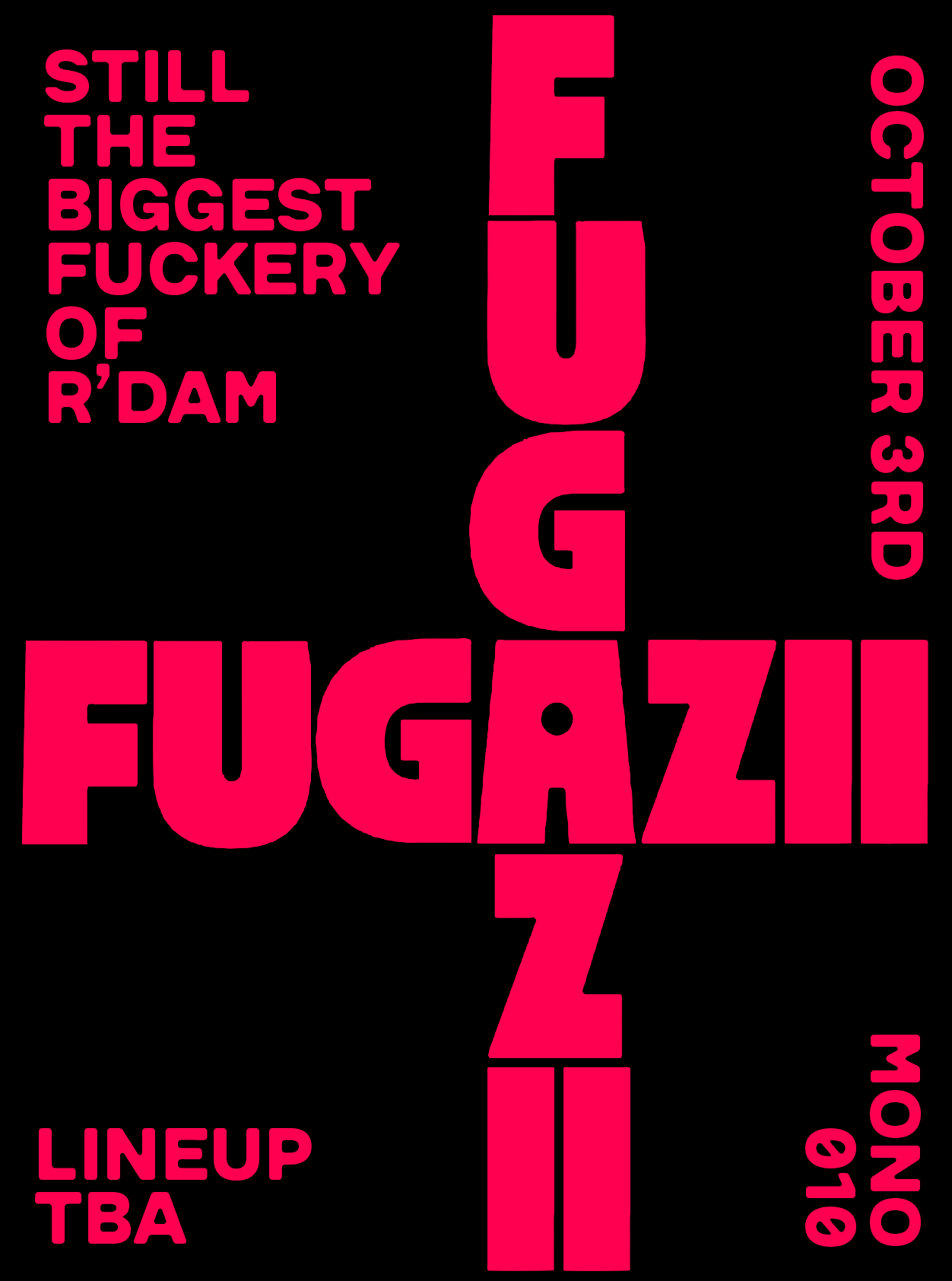 Fugazii in Mono, Rotterdam