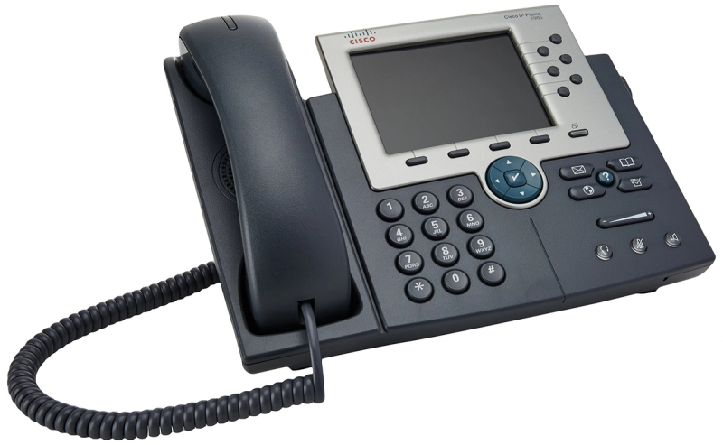 A common VoIP telephone A common VoIP telephone