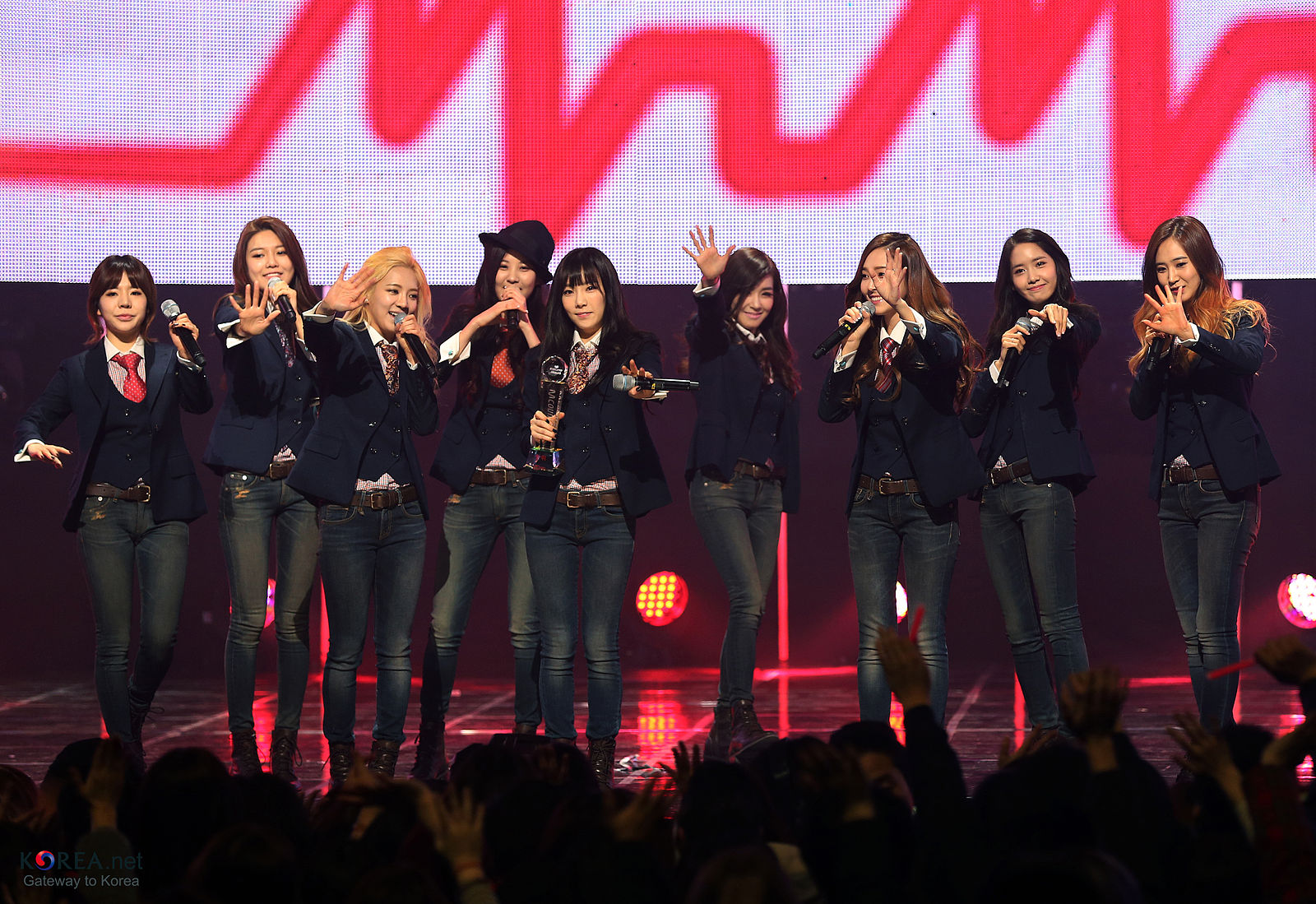 Photo of Girl’s Generation Comeback Performance in M.net Mcountdown, 2014