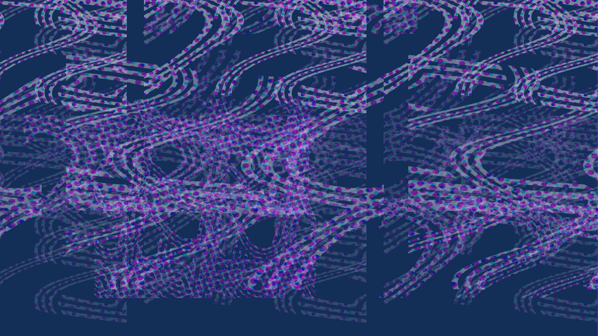 A virtual poster of Four Tet's 2019 live performance at Alexandra Palace, London.