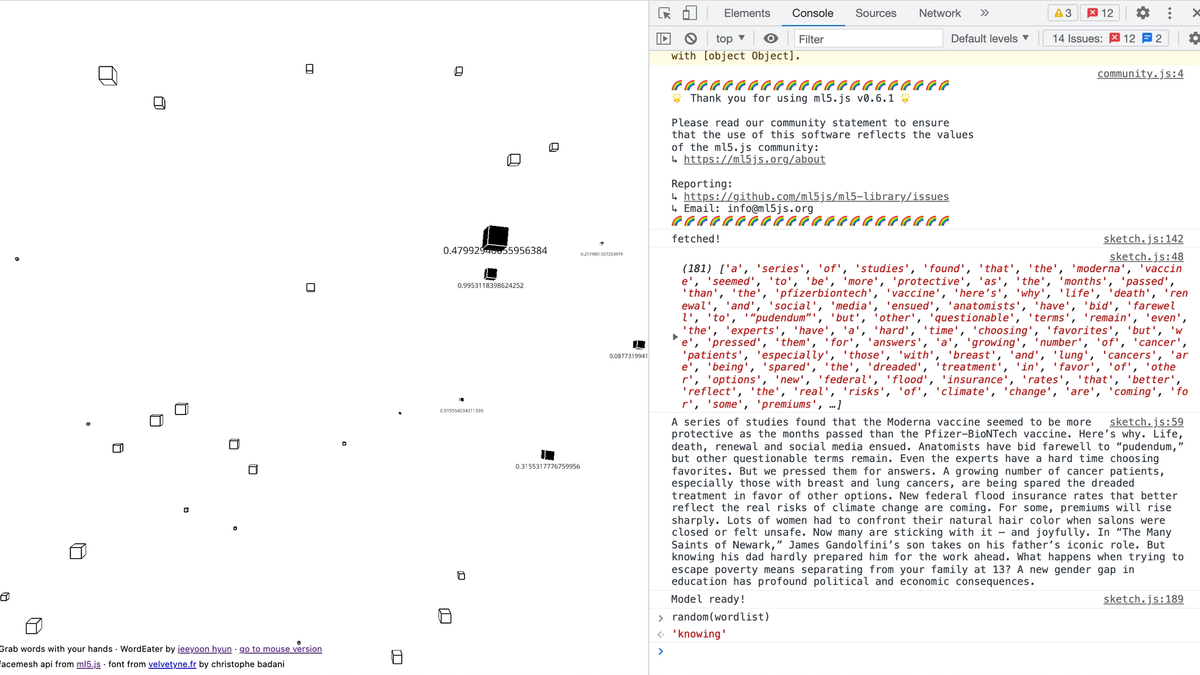 Attaching the New York Times API to WordEater