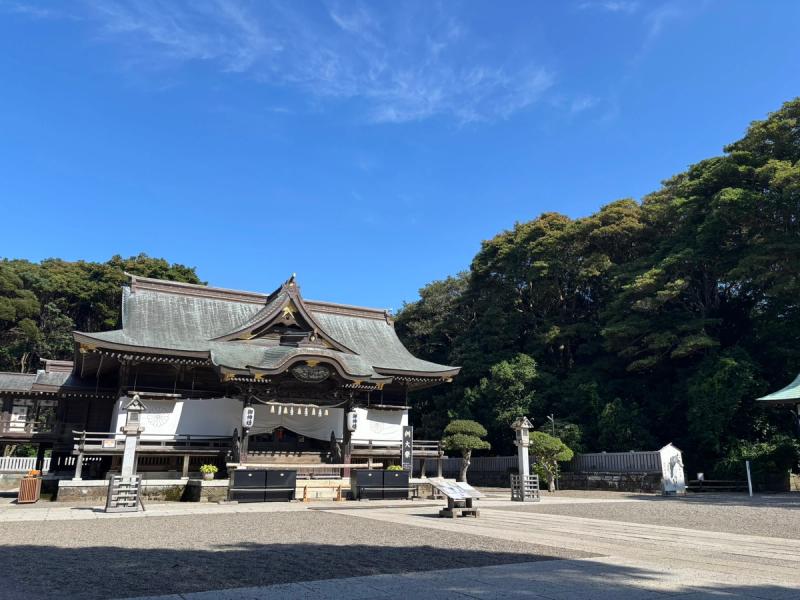 酒列磯前神社の社殿