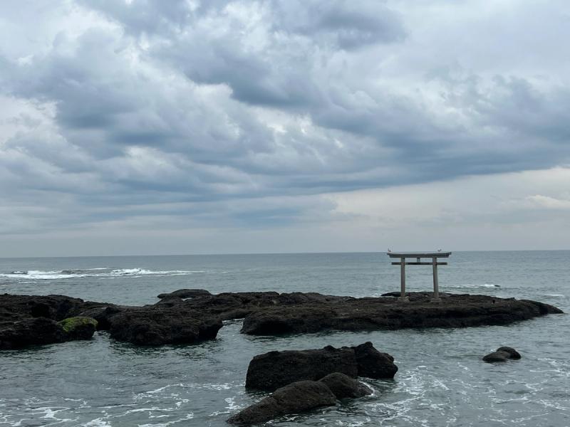 神磯の鳥居【大洗磯前神社】