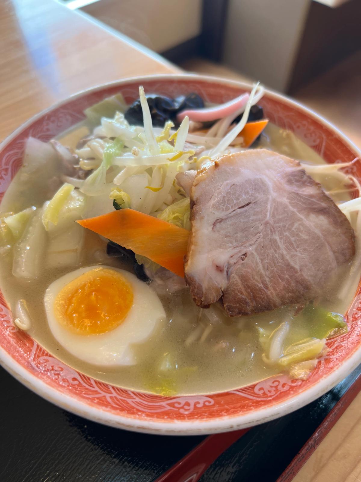 めん屋 大黒（ひたちなか店）｜野菜たっぷり大黒らーめんと唐揚げ