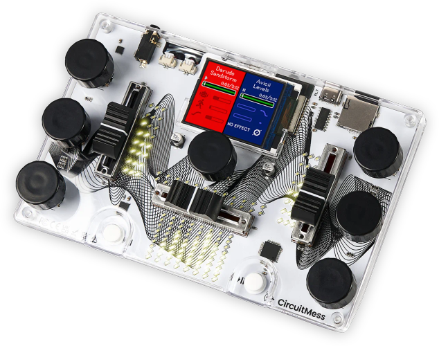 CircuitMess Jay-D 2.0 on a transparent background