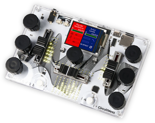 CircuitMess Jay-D 2.0 on a transparent background