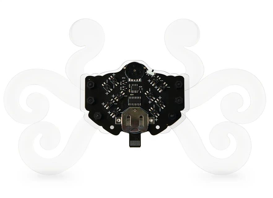 CircuitMess Artemis PCB on a white background