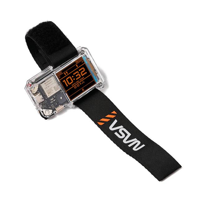 CircuitMess NASA Artemis Watch 2.0 on a white background