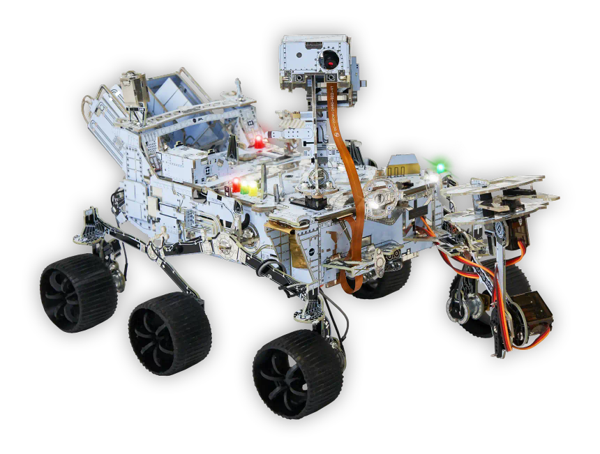 CircuitMess NASA Mars Rover on a transparent background