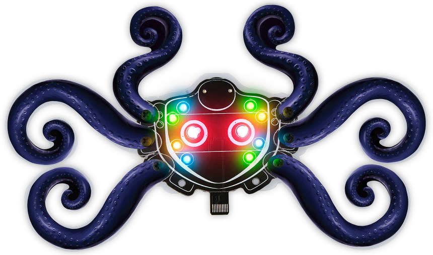 CircuitMess Artemis on a transparent background