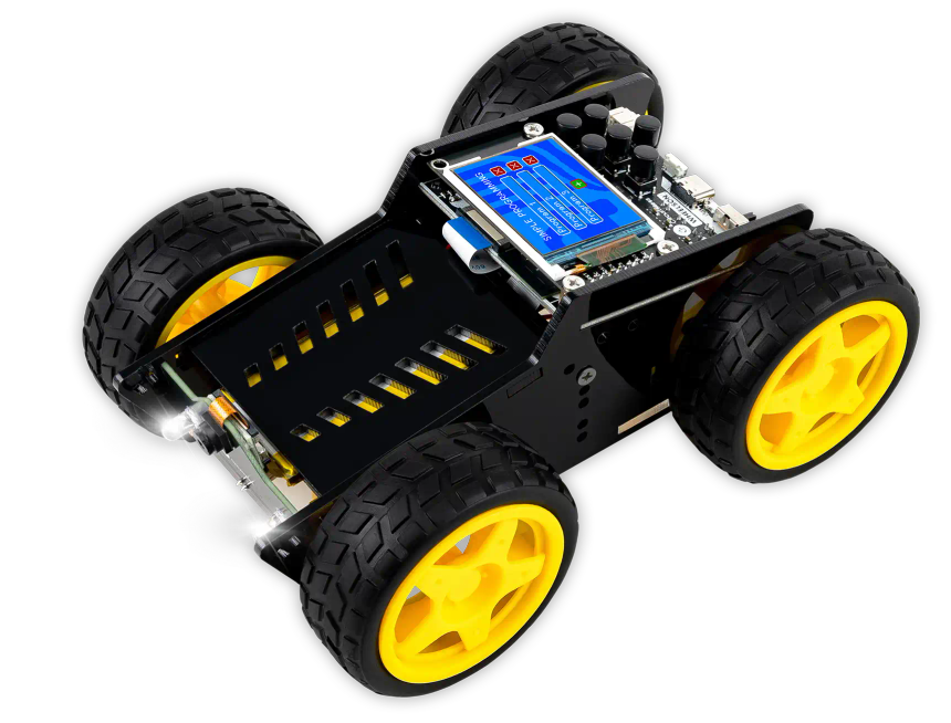 CircuitMess Wheelson on a transparent background