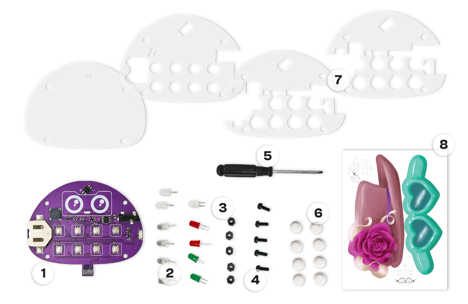 CircuitMess Buttons components