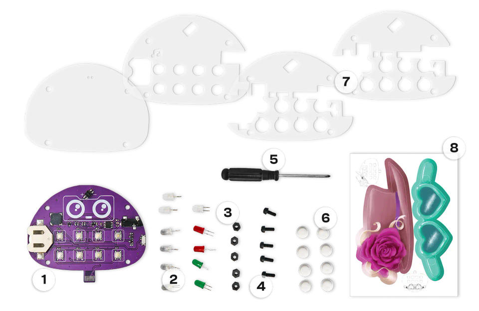 CircuitMess Buttons components