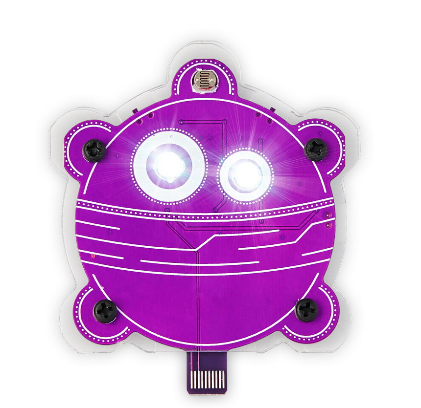 CircuitMess Bob on a transparent background