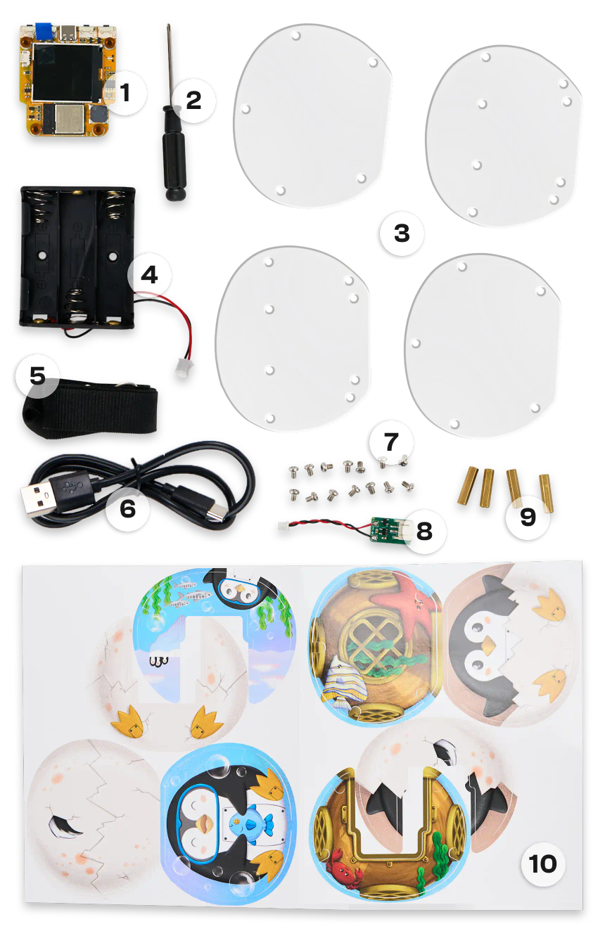 CircuitMess Codee components
