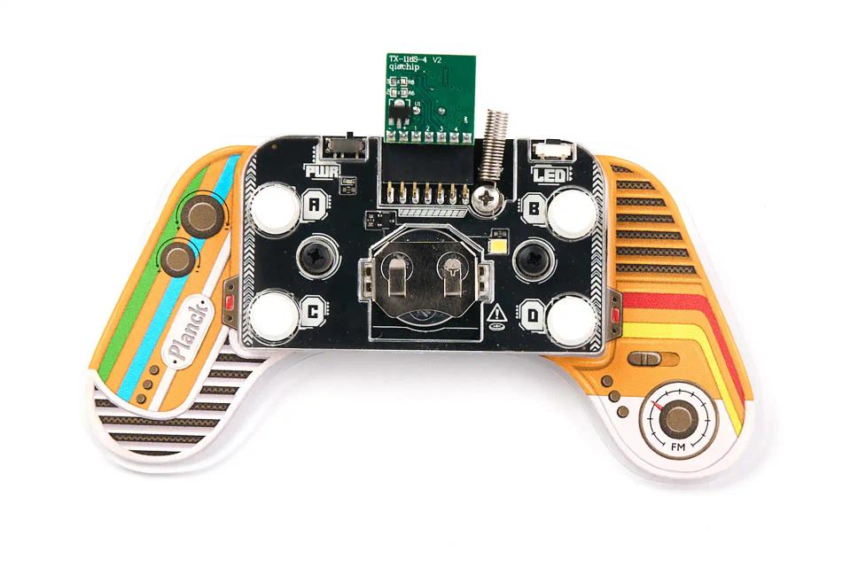 CircuitMess Planck's controller on a white background