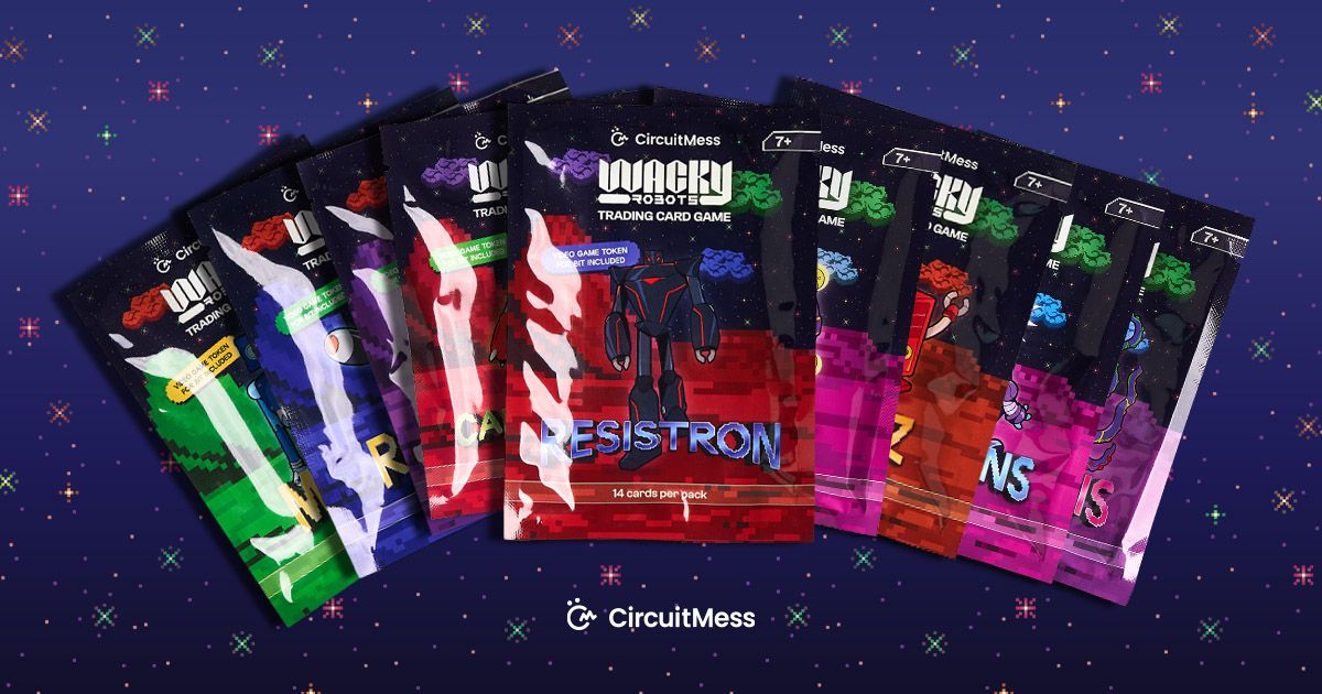 CircuitMess Bit Expansions Bundle: Unlock Games & Collect Cards
