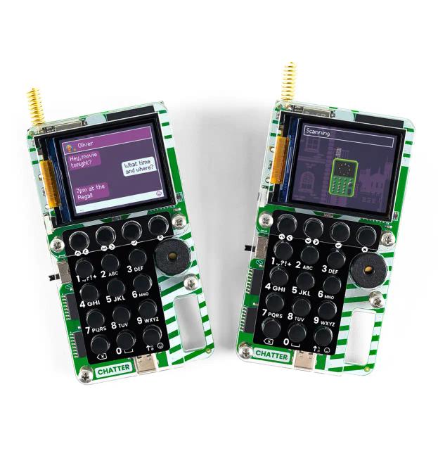 Both Chatter devices on a white background