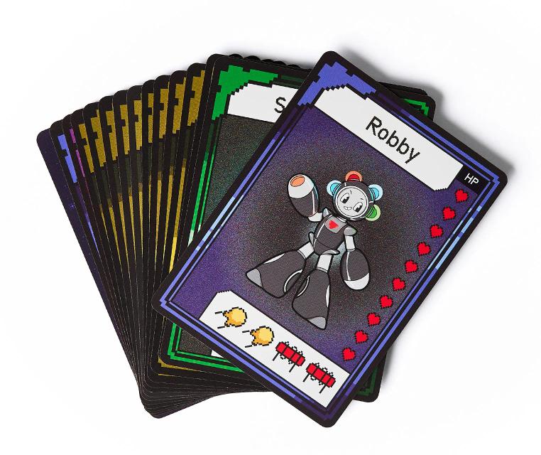 CircuitMess Bit Expansion Robby cards on a white background.