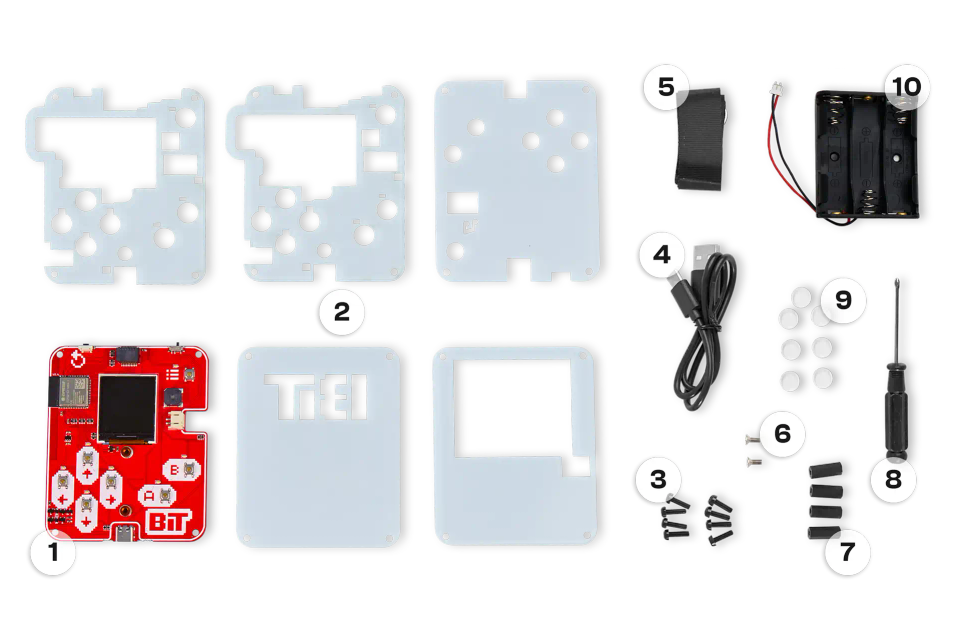 CircuitMess Bit components