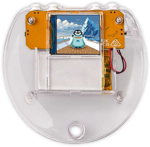 CircuitMess Codee 2.0 on a transparent background