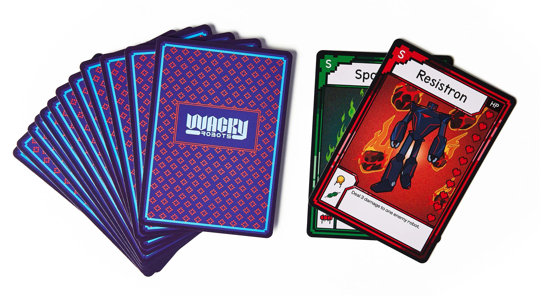 CircuitMess Bit Expansion Resistron cards on a white background.