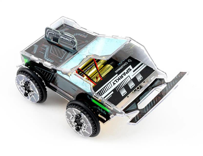 CircuitMess Sparkly on a white background