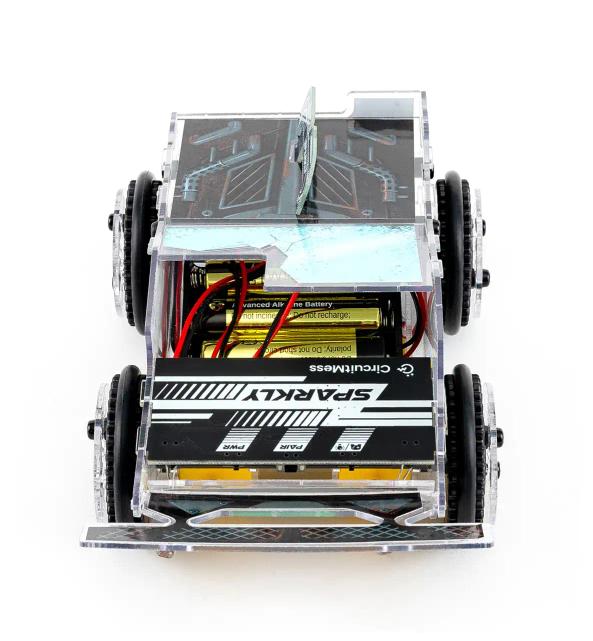 CircuitMess Sparkly on a white background