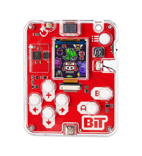 CircuiteMess Bit 2.0 on a transparent background