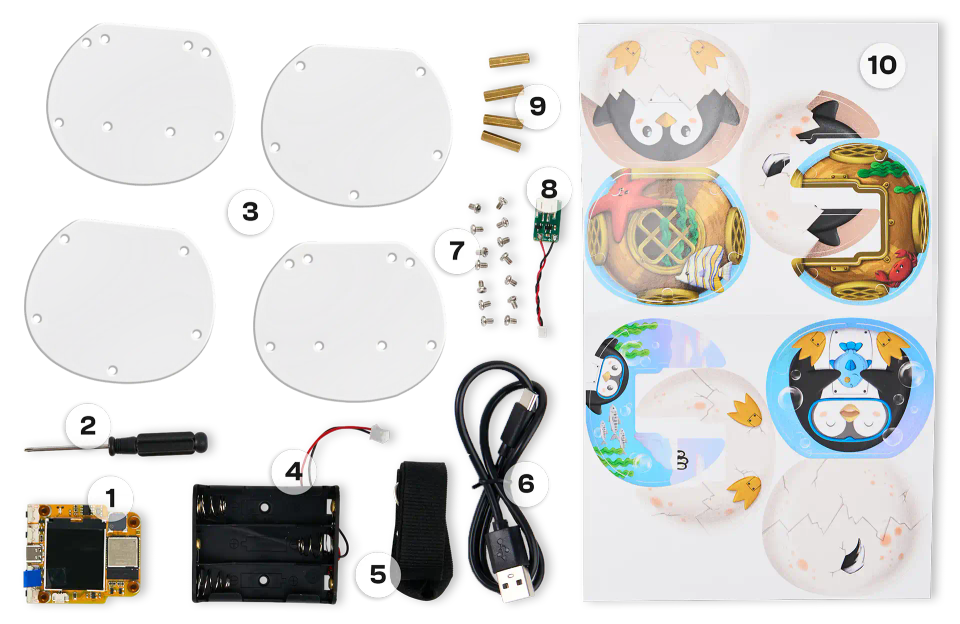 CircuitMess Codee components