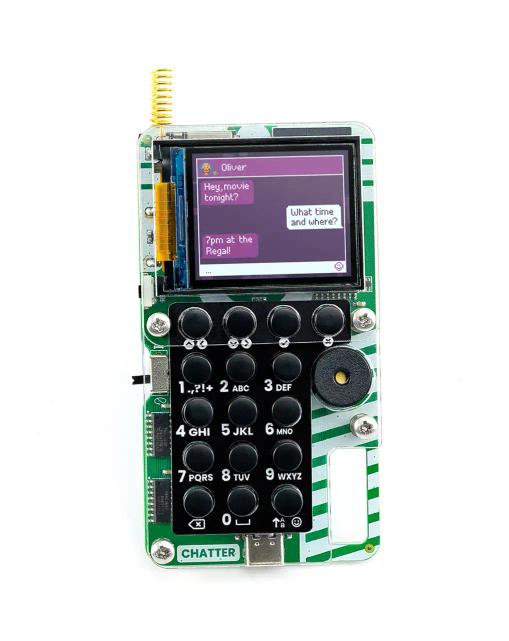 CircuitMess Chatter on a white background