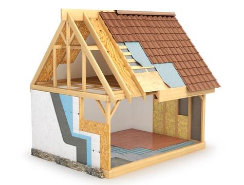 Building elements of a house