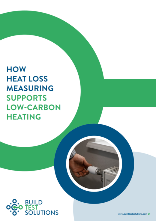 Heat loss measuring report front page