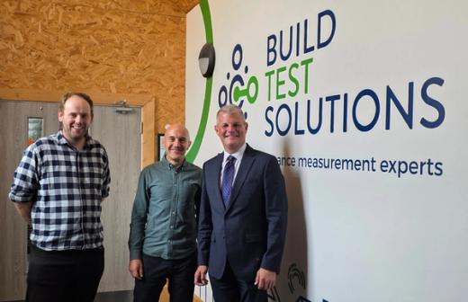 Stuart Andrew MP visits BTS