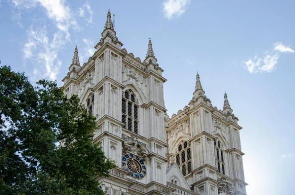 the towers of Westminster Abbey