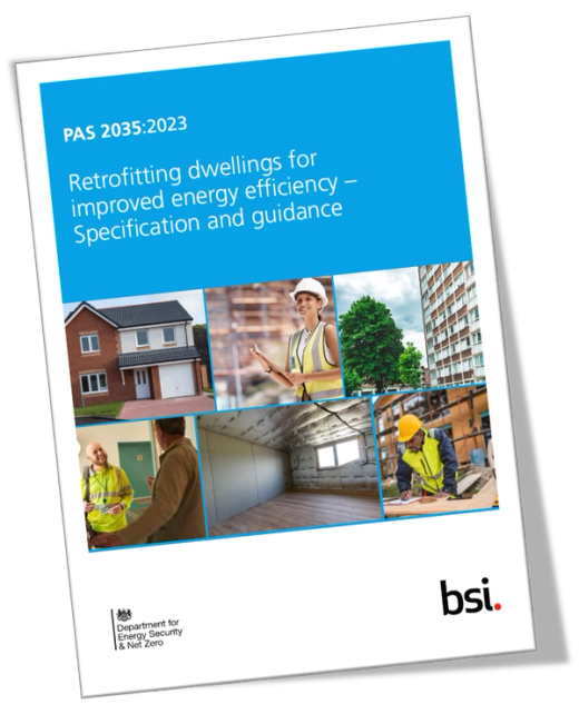 cover image of the PAS 2035 policy document