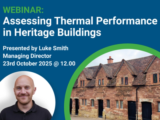 Assessing Thermal Performance of Heritage Building Webinar