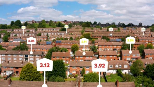 HTC of different houses