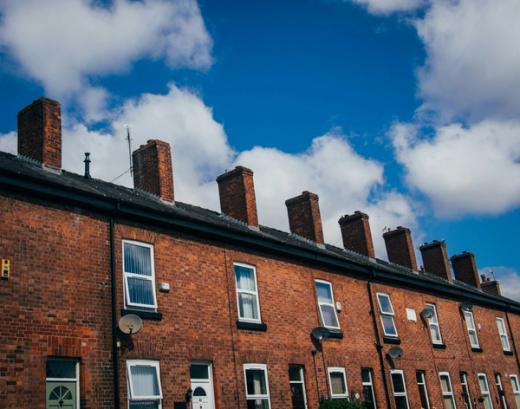 Row of terraced houses