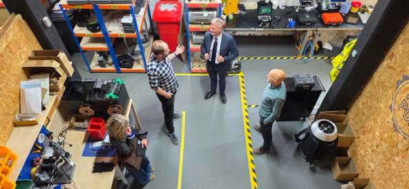 Stuart Andrew explores the workshop at Build Test Solutions