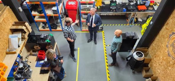 Stuart Andrew explores the workshop at Build Test Solutions