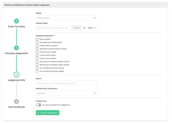 screenshot of the new integrated portal