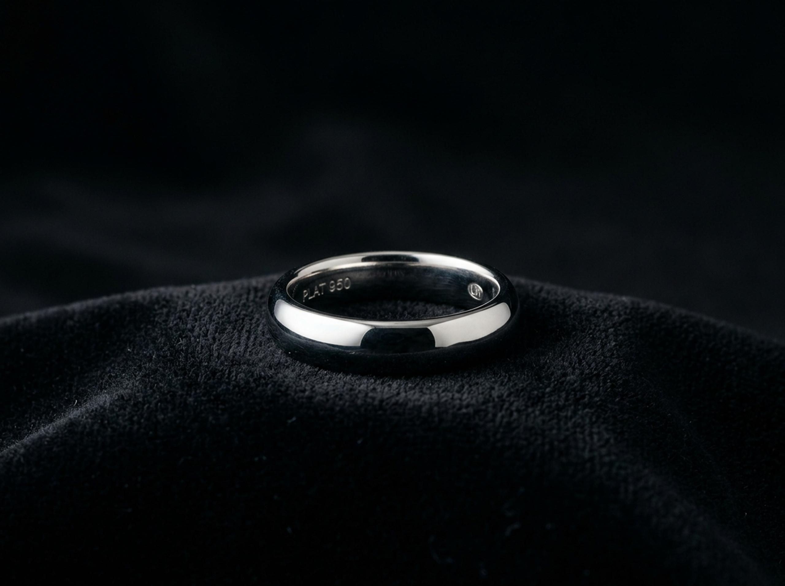 Brushed & Milgrain 6mm Men's Band — MD-WED-005