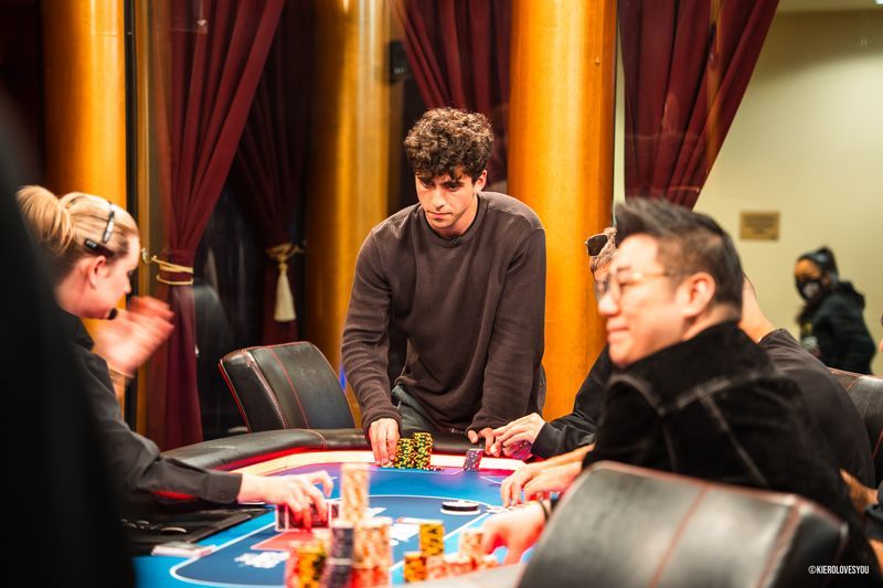 Mateos Norian playing live poker