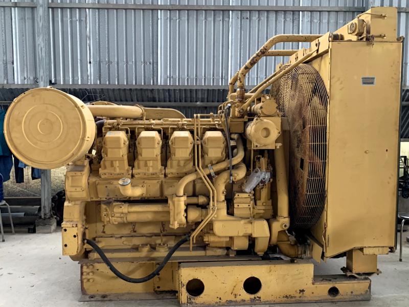 Construction Engine Caterpillar CAT3508C 810HP. Generator 750kVA